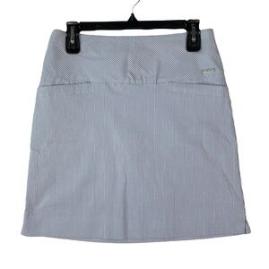 S.C. & CO. Skort Womens Size S Stripes Blue White
